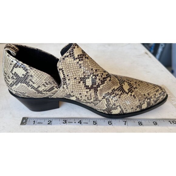 Artisan by Zigi Adal Snake Print Leather Shoe Boots Women's Size 9.5M - Picture 10 of 14